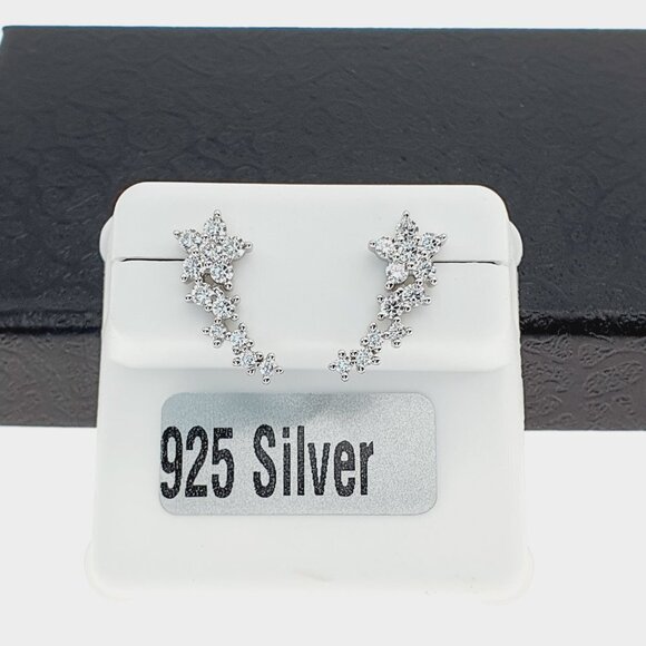 925 sterling silver luxury CZ earrings for women/girls Best for RJUS2231